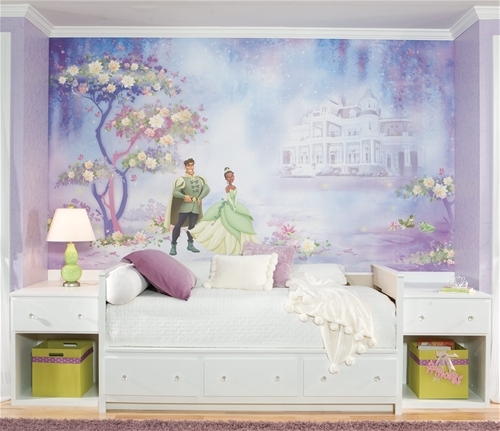 XL WALL MURAL Disney The Princess and The Frog / MEGASUUR PILTTAPEET: Printsess ja Konn Allikas: walldecor.ee