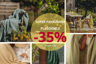 Home&you-s on superpakkumine pleedidele -35%