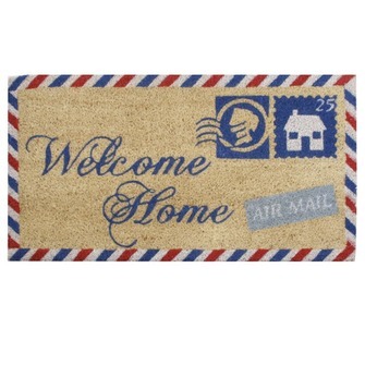 Uksematt „Welcome home“  pikkus 75cm laius40cm