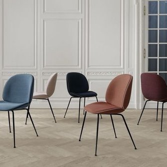 Beetle toolid – tootja: Gubi Source: https://elkemoobel.ee/toode/beetle-chair/